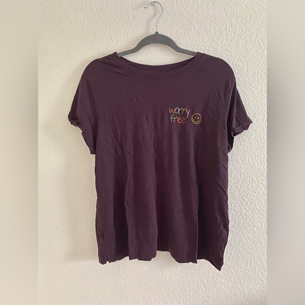 Loft Worry Free Embroidered Tee